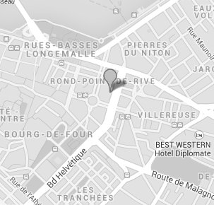Carte de notre emplacement, Boucherie Jacky Bula SA, 29 Boulevard Helvétique, 1207 Genève, Tél. + Fax: 022 736 97 40.